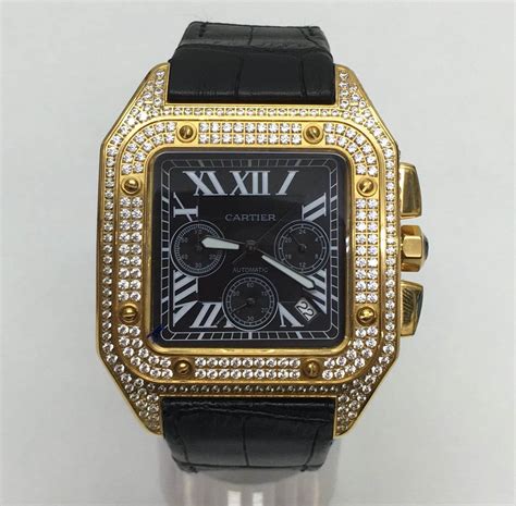 cartier diamond watch replica uk